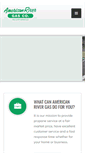 Mobile Screenshot of americanrivergas.com